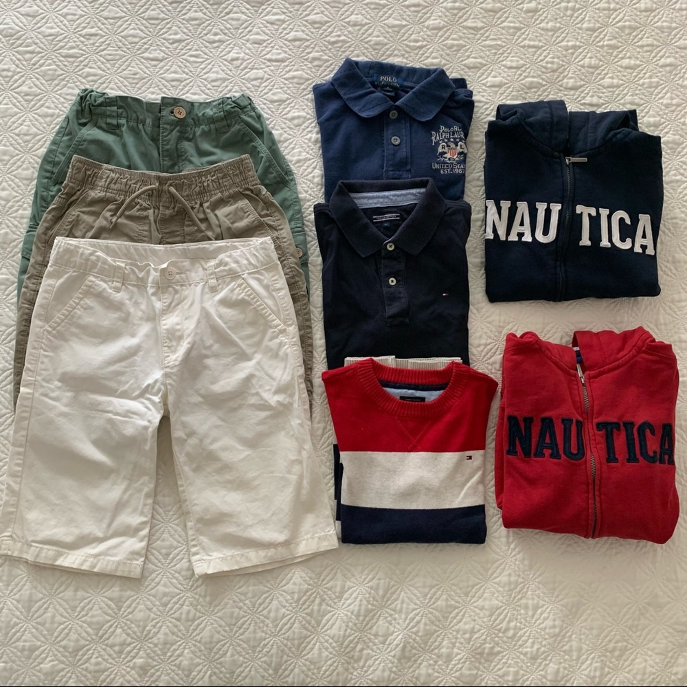 BOYS CLOTHES LOT (8 Pieces) size 10/12 ASSORTED BRANDS